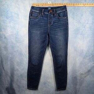 JAG‎ Valentina Skinny Jeans Dark Wash Pull On High Rise Denim Womens 6/29